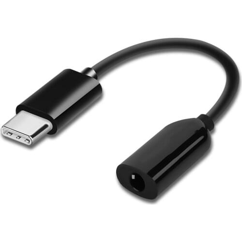 For Android Xiaomi Huawei Samsung Sony Type-c 3.5 Audio Adapter Cable Headphone Converter Universal for Smartphones