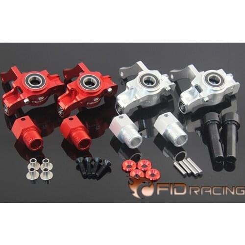 FID RACING FRONT HUB CARRIERS & AXLE EXTENDERS For LOSI DBXL compatible LOSI DBXL-E