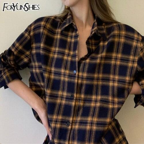 FORYUNSHES Women's Big Shirts