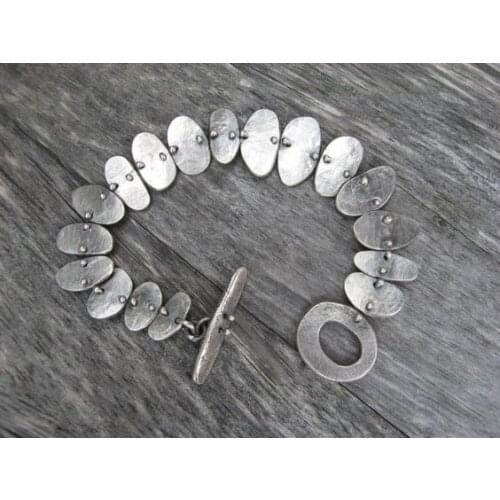 STONE AGE COLLECTION 925 STERLING SILVER RINGS LADY IMPRINT