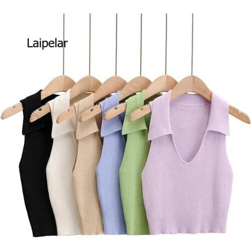 Женские трикотажные майки Laipelar China At AliExpress