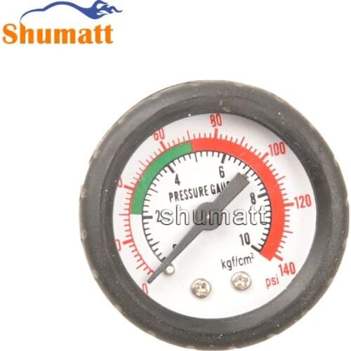 Car Non-dismantle Fuel Injector Cleaner Spare Part Air Intake Pressure Gauge With Two Scale PSI Range 0-140 PSI