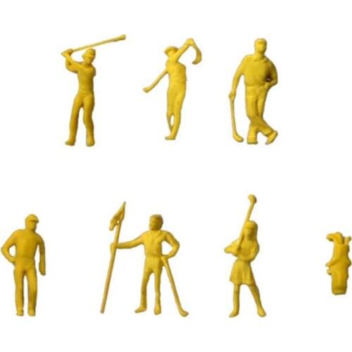 1/50 1/75 Scale Architecture Model Making Scene Golf Entertainment Scene Model Villain Boutique Decoration Crafts