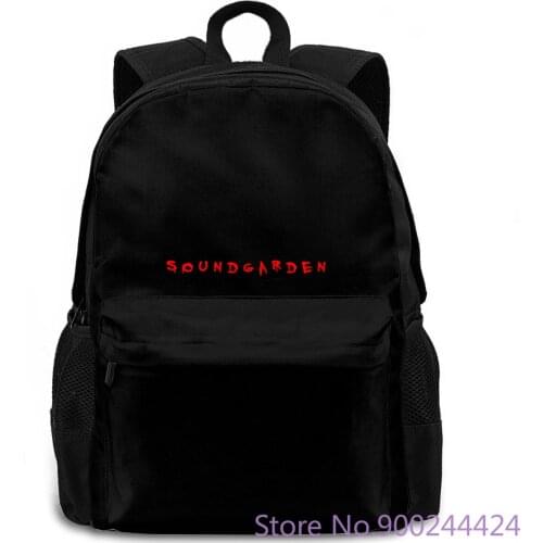 NEW " SOUNDGARDEN Spoon " DTG PRINTED - Leisure women men backpack laptop travel school adult student