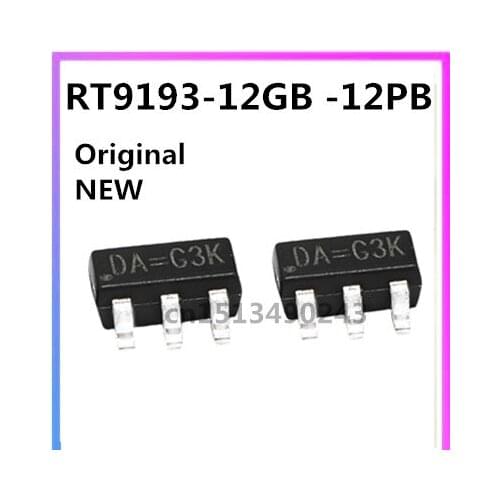 Original new 20pcs/ RT9193-12GB -12PB SOT23-5 300MA 1.2V