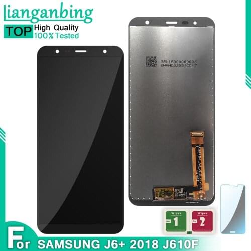 Original OLED LCD For Samsung Galaxy J6+ J610 J610F J610FN Display LCD Screen Replacement For Samsung J6 Plus Display Screen