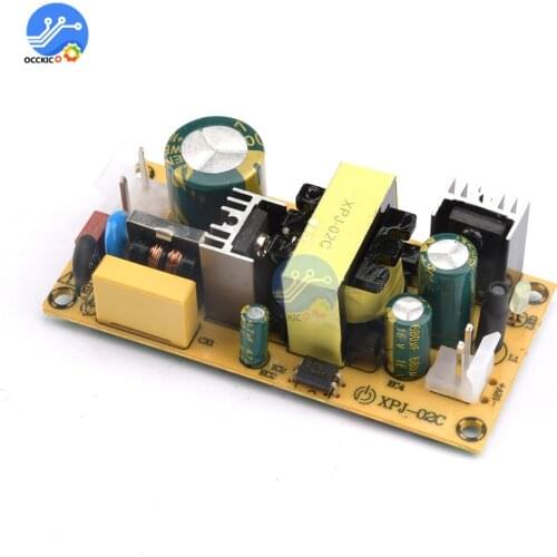 AC 100~240V To DC 24V DC 12V Switching Power Supply Module AC-DC Power Module 1.5A 3A 36W Overload protection circuit board