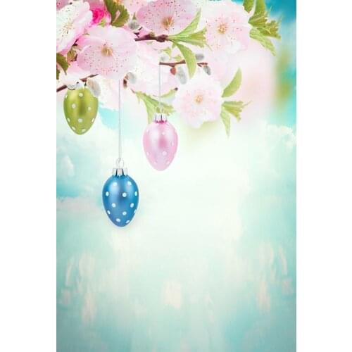 Peach flowers photo backgrounds newborn portrait vinyl 2020 Easter photography backdrop of photo studio props Fotografia LV-1586