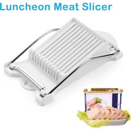 Stainless Steel Ham Slicer Lunch Meat Slicer Banana Cutter Egg Sausage Slicer Home Multifunctional Kitchen Gadgets SUB Sale