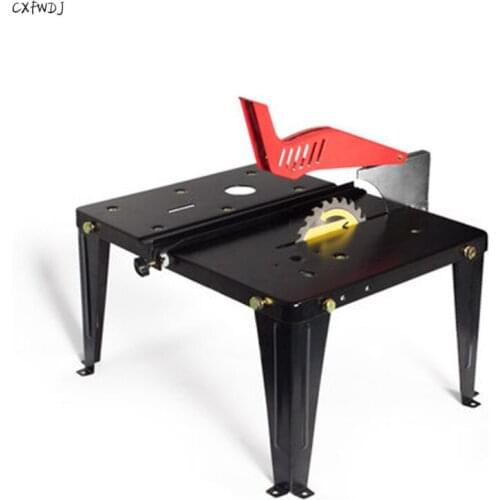 T-P03 Woodworking Workbench Multi-function Portable Home Small Decoration Frame Push Table Electric Circular Saw flip Saw Table
