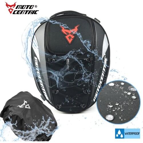 Motorcycle Waterproof Tail Bag Multi-functional Durable Rear Motorcycle Seat Bag High Capacity Motorcycle Rider Backpack