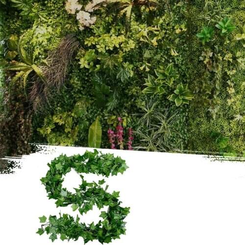 Green Artificial plants Creeper green leaf Ivy vine For Home Wedding Decora wholesale diy Hanging Garland Artificial Flowers