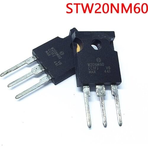 1pcs/lot STW20NM60 W20NM60 20N60 TO-247 20A 600V
