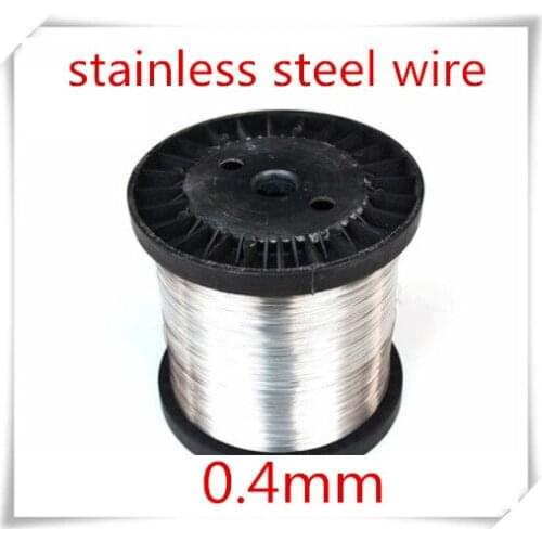 100meters 0.4mm stainless steel wire hard condition,SUS304,,bright steel wire