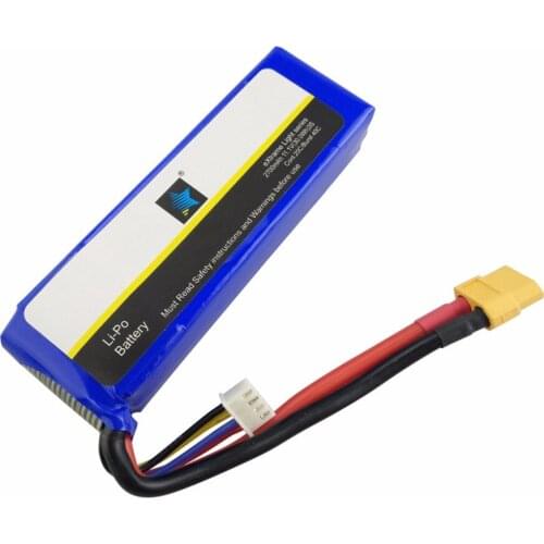 11.1V 2700mah lithium battery for Cheerson CX-20 CX20 GPS brushless quadcopter drone XT60 head high rate lithium battery