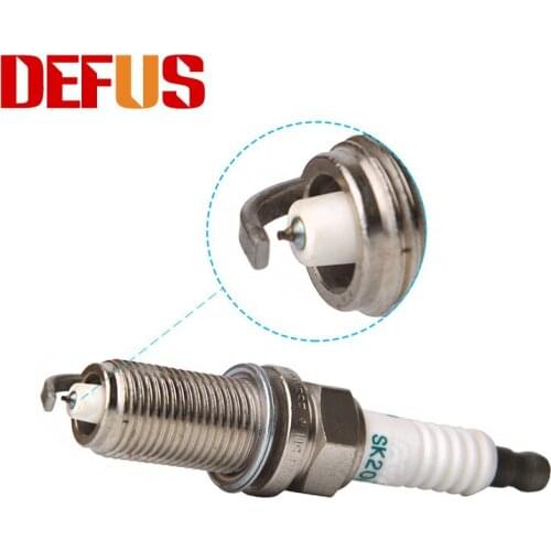 4x Spark Plug sk20hr11 for Lexus GX460 LX470 LX 570 08-14 Toyota 4Runner FJ Cruiser Land Cruiser Tacoma Tundra Prado 90919-01191