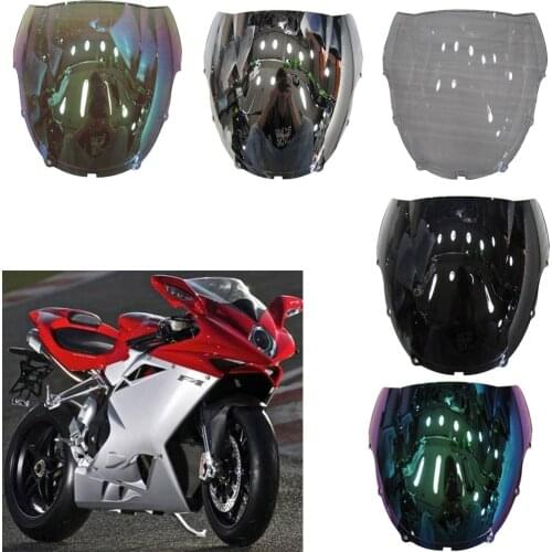 ALLGT Windshield Motorcycle Wind Deflectors Front Windscreen for Honda CBR600 F4 1999 2000
