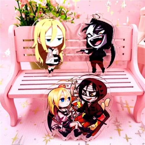 Satsuriku no Tenshi Angels of Death Ray Zack Anime Acrylic Figure keychain Keyring Decoration Collection Model Toy Cosplay