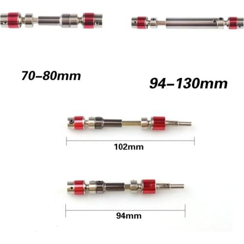 Feiyue FY-01 FY-02 FY-03 FY-04 FY-05 1/12 RC Car spare parts Upgrade Metal Front wheel drive shaft Front and rear drive shaft