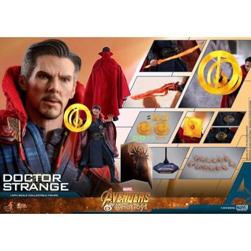 NEW Hottoys MMS484 1/6 Doctor Strange 2.0 Benedict Cumberbatch Full Set Action Figure Head Body for Fans Gifts