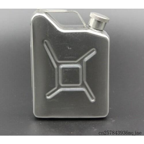 50pcs 5oz Jerrycan Oil Hip Flasks Liquor Wine Pot Stainless Steel Fuel Petrol Gasoline Can Hip Flask