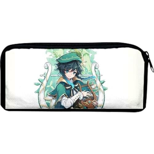 Genshin Impact Barbatos school pencilcase stationery office pencil case household stationery