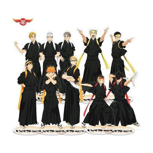 Haikyuu!! Shoyo Hinata Miya Osamu Kuroo Tetsurou 20cm Cosplay Acrylic Figure Stand Figure Kids Gift Toy