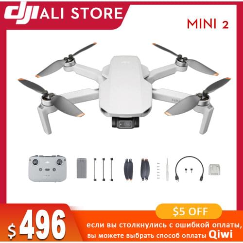 DJI Mini 2 Mavic Mini 2 Drone Quadcopter Less than 249g 31Minutes Flight Time 10km 4K Video Transmission Level 5 Wind Resistance