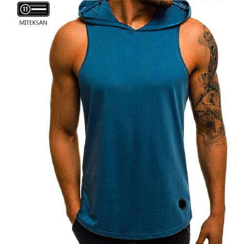 MITEKSAN Men's Bodybuilding Jerseys