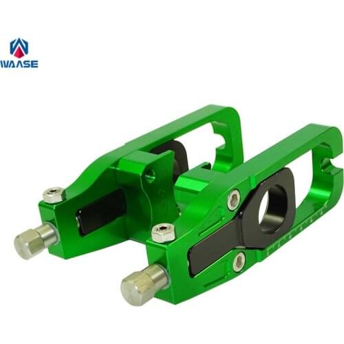 Waase For Kawasaki Ninja ZX6R 2005 2006 2007 2008 2009 2010 2011 2012 2013-2016 Left & Right Chain Adjusters Tensioners Catena