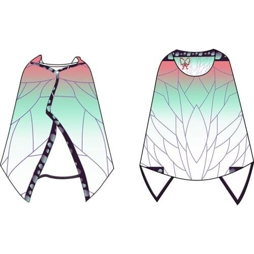 Demon Slayer Anime Cosplay Cloak Character Kimetsu No Yaiba Agatsuma Zenitsu Kamado CloakTanjirou Fashion Anime Cosplay Cloak