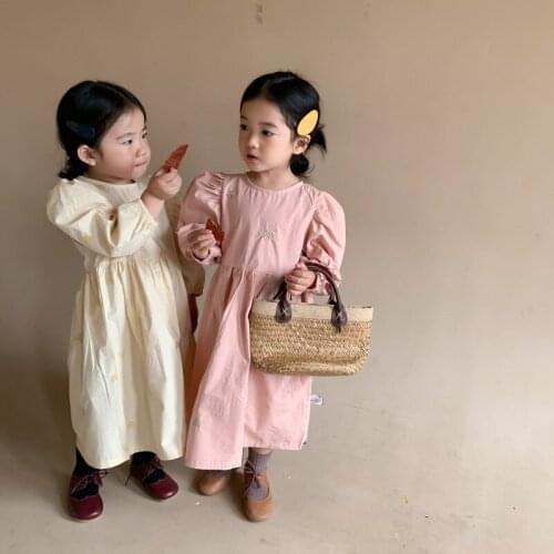 Baby Girls Plus Size Dresses Childrens Clothing Girl Casual Loose Dress For Princess Birthday Party Baptism Kids Child Frocks