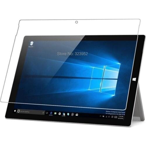 50pcs Tempered Glass Film For Microsoft Surface Pro 5 6 pro 4 3 surface 3 surface book 9H tempered glass screen protector cover