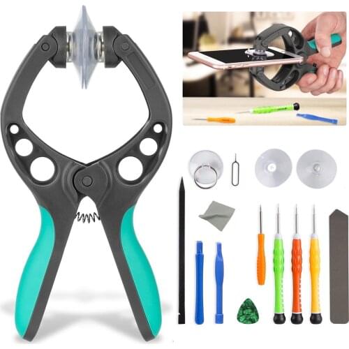 Professional Mobile Phone Screen Opening Repair Tools Kit Screwdriver Pliers Set (Random Color)