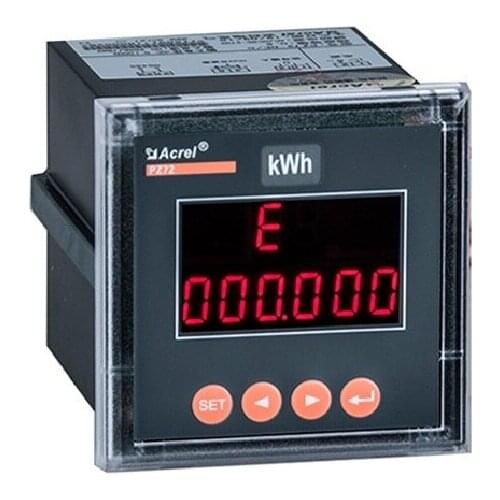 PZ72-DE 72*72mm dc energy meter/dc 0-100V 500V 1000V 0-10A 9999A input shunt 75mV or hall sensor 4-20mA 5V power supply 24V 48V