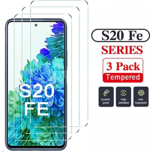 Screenprotector s20fe tempered film for samsung galaxy s20 fe 5g glass screen protector galaxys20fe 6.5'' glass accessories 2020