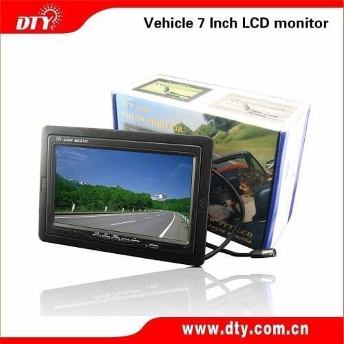LCD Car Monitor Truck Reverse Screen 7inch Rear View Monitor
