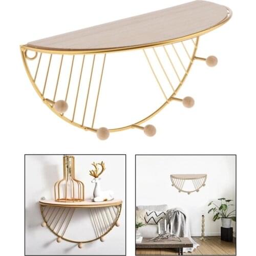 1Pcs Creative Iron Storage Brackets Organizer Wall Key Holder Bathroom Organizer Storage Shelf For Home And Kitchen Supplies