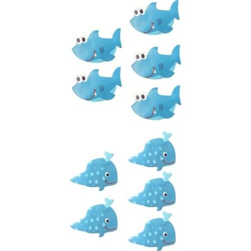 MagiDeal 10 Pieces Non Slip Bath Tub Stickers Bathroom Mat Shower Room Floor Grip Non-slip Bathtub Appliques Sticker Home Decor