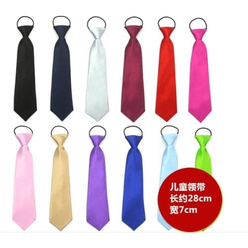 1000pcs/lot new fashion candy color children Tuxedo General Party neck tie/kid necktie 40 color