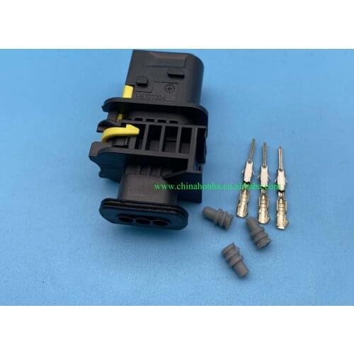 3 pin New energy connector car waterproof plug connector 1-1670730-1