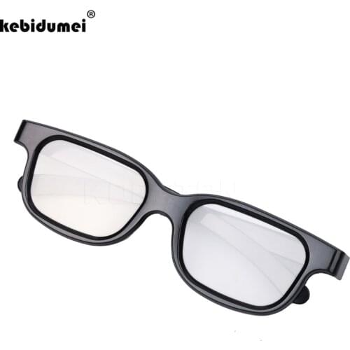 Kebidumei 3D Polarized Glasses Stereo Fahion Glasses Sunglasses Style for Samsung Smart TV for LG for Sony for Sharp TV