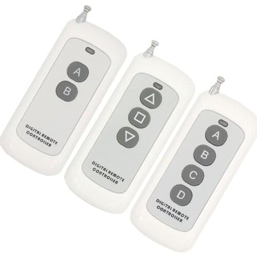 433MHz Universal Remote Control 1527 Learning Code 2 3 4 Button Wide Rage Transmitter For Garage Door Light Opener no clone