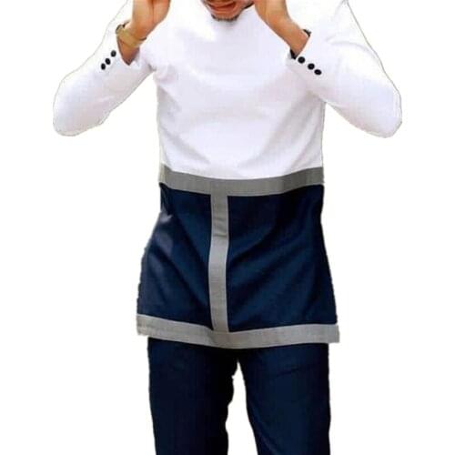 African Clothes for Men 2021 New Summer Fashion African Men Long Sleeve Plus Size Shirts African Clothing