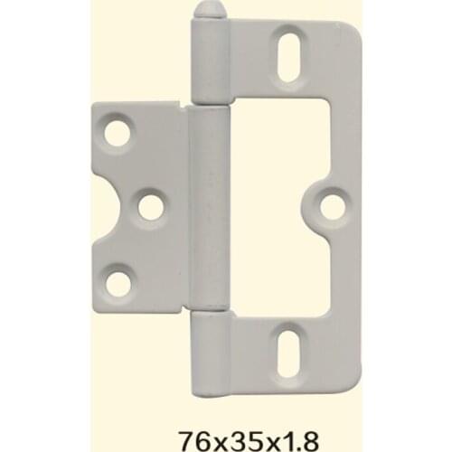 Freeshipping 76*35*1.8mm Iron Metal Hinge Sewing Machine Folding Table Furniture Flip Tray Hinges Big Door Hinges