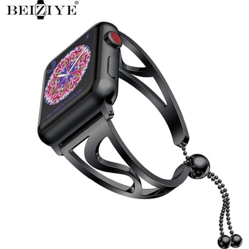 Jewelry Stainless Steel Bracelet For Apple Watch Band 42mm 38mm Strap for iWatch band 44mm 40mm Series 6 5 4 Metal Watch Strap