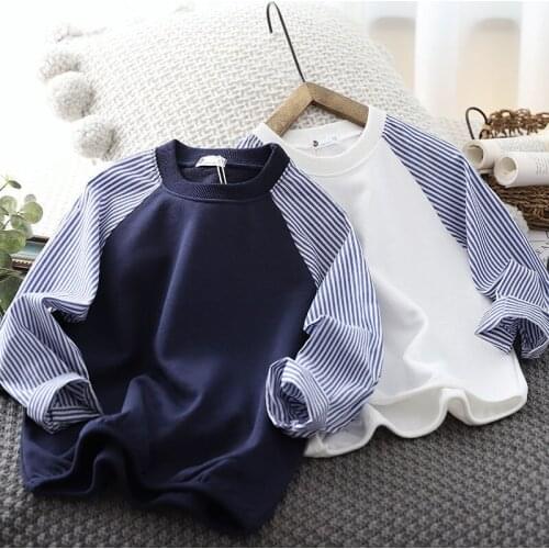 Childrens Top Boys' And Girls Long-sleeve T-shirt Kids Clothing Casual Bottoming Shirt