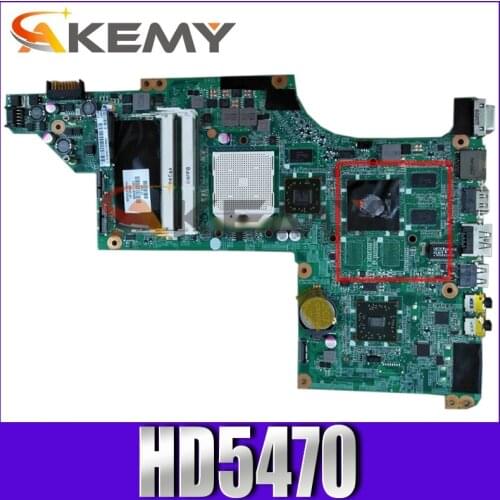 For HP Pavilion DV7-4000 Laptop Motherboard DA0LX8MB6D1 HD5470 mainboard 615686-001 630833-001 tested ok