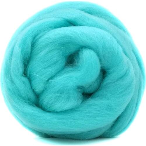 10g Felt Wool 19 Microns Superfine Merino Wool Felting Wool Set Wool Merino Roving for Needle and Wet Felting Supplies (36)