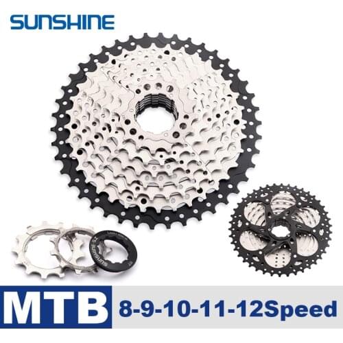 Sunshine MTB Cassette 8 9 10 11 12 Speed Wheel 36T 40T 42T 46T 50T 52T Mountain bike Free ride 11S Chain Wheel for Shimano HG